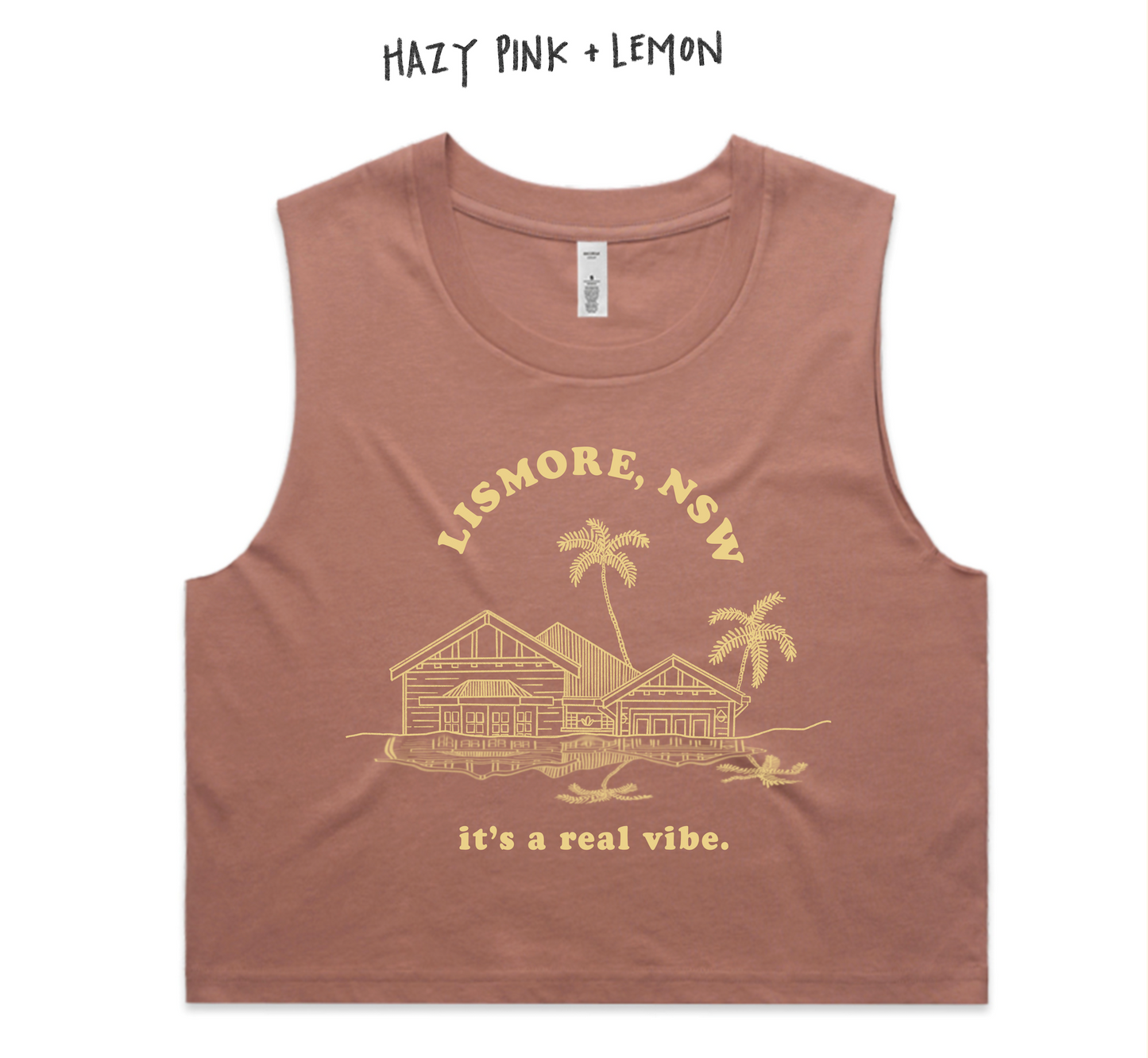 'It's a real vibe' Lismore Cropped Tanks