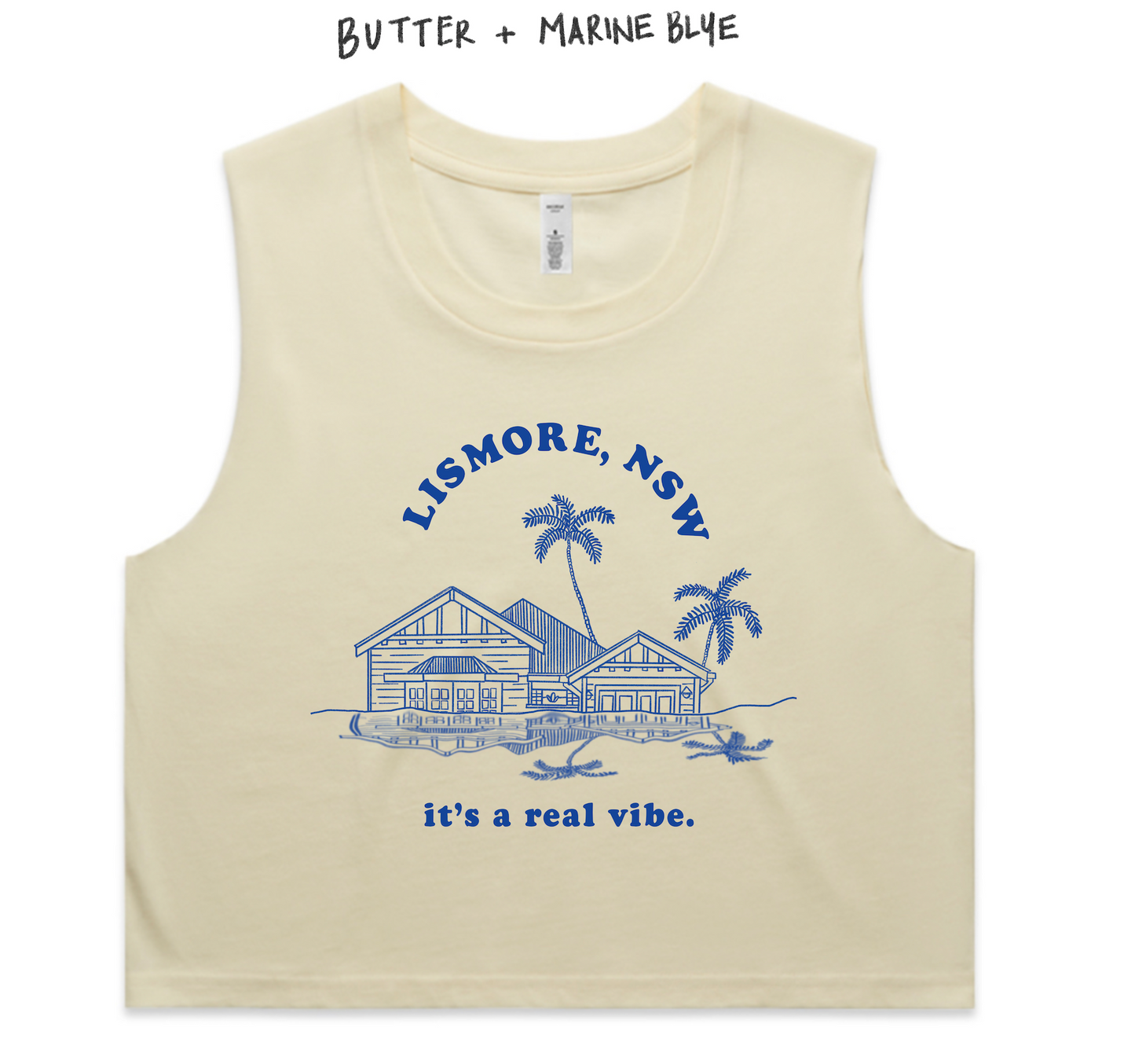 'It's a real vibe' Lismore Cropped Tanks