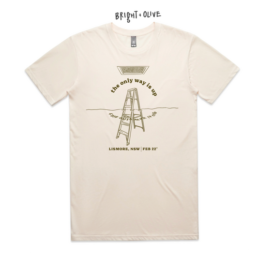 'The Only Way Is Up' Tees | Bright + Olive