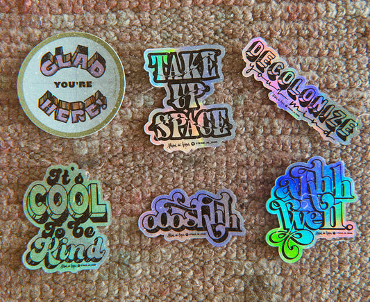 The Whole (Sticker) Gang!