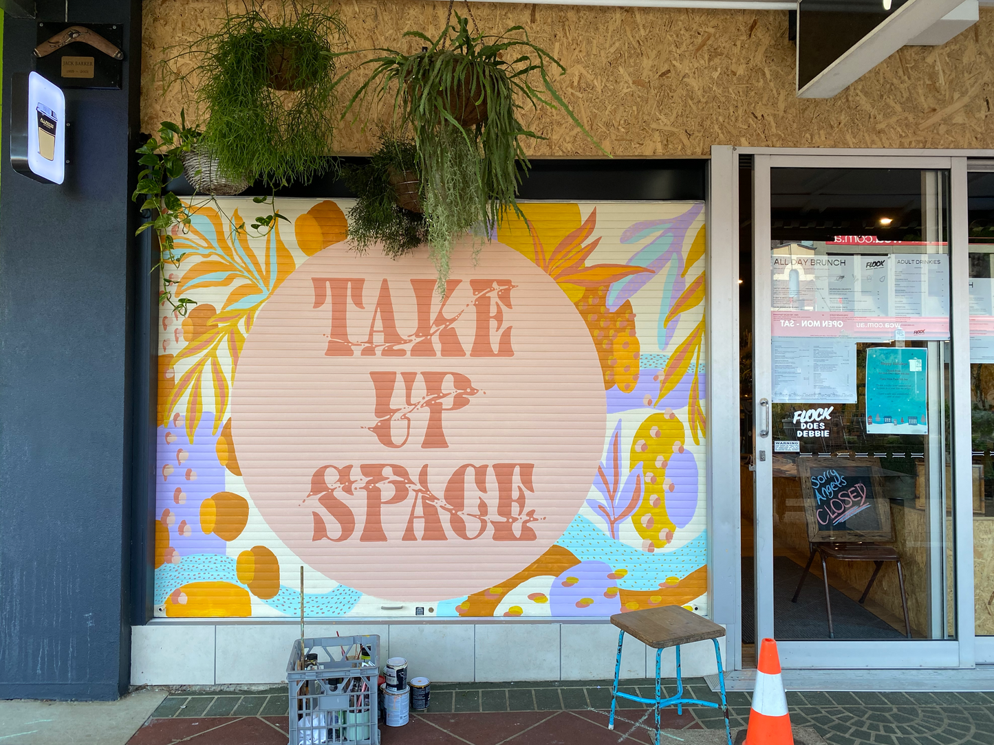 Take Up Space | Holographic Stickers