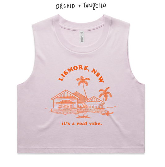 'It's a real vibe' Lismore Cropped Tanks